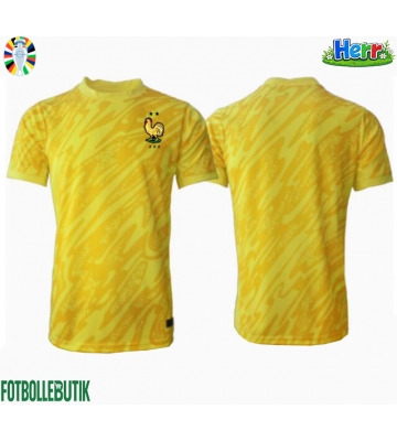 Frankrike Målvakt Hemmatröja EM 2024 Kortärmad